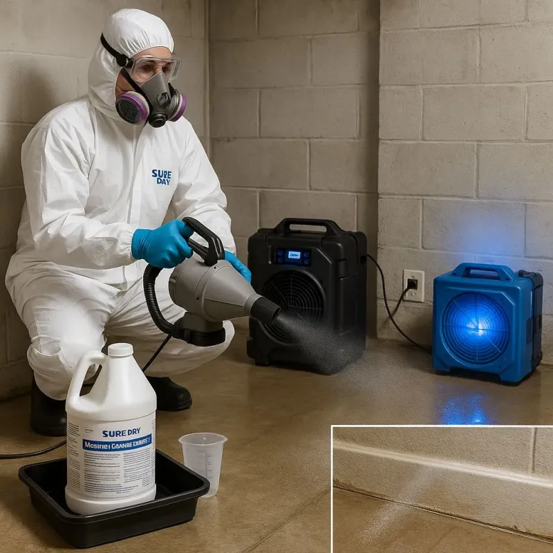 Sanitization and Odor Removal process in Carmel, IN